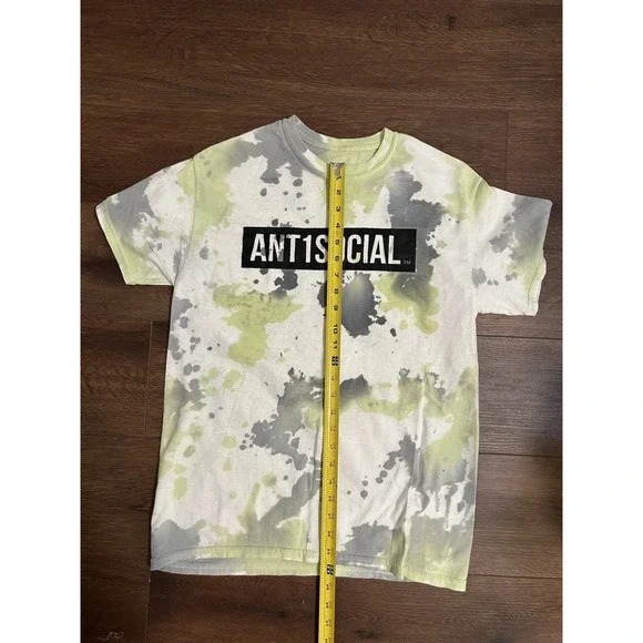 Ant1social Streetwear Shirt Size Small Tie Dye Black Lives Matter Social Justice - Picture 2 of 6